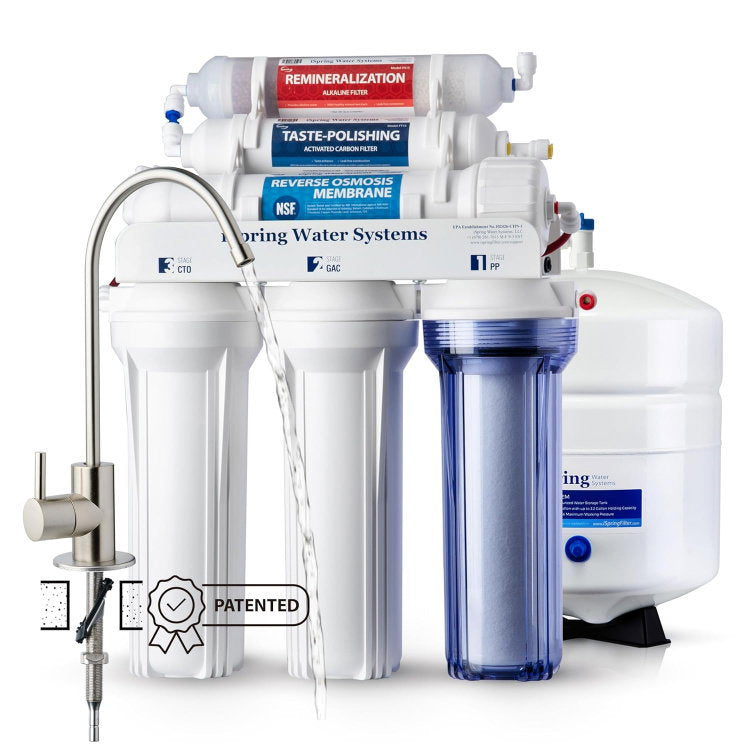iSpring RCC7AK 6-stage alkaline reverse osmosis system