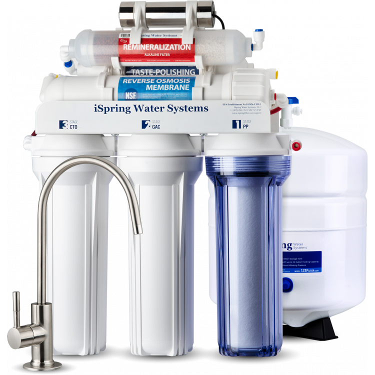 iSpring RCC7AK-UV 7-stage reverse osmosis with UV