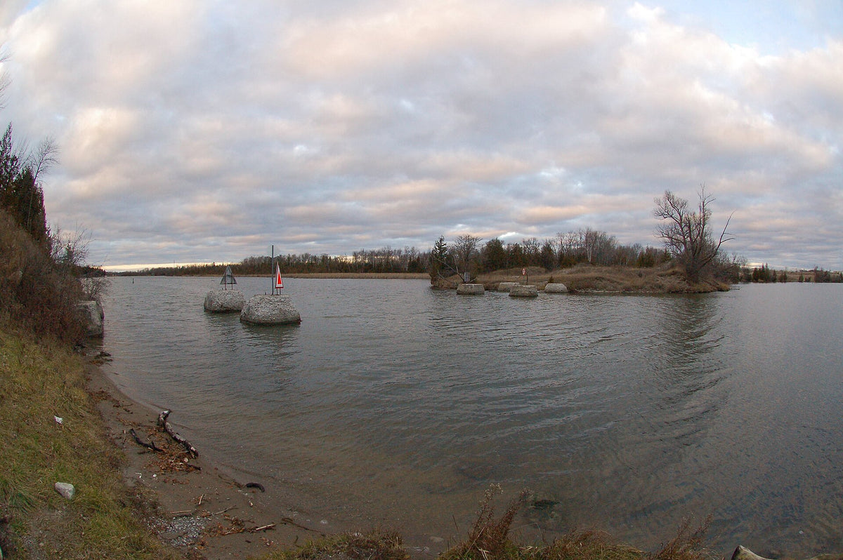 Scugog River in Lindsay, Ontario